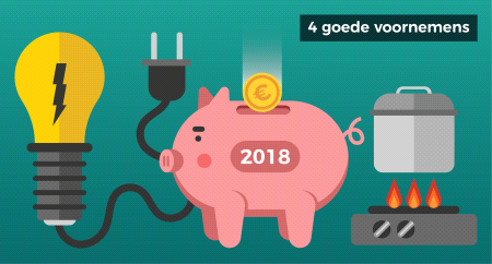 Goede energie voornemens voor 2018