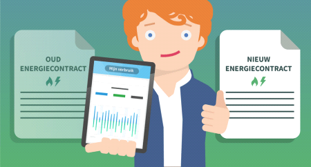 Wat staat er in het maandelijks energierapport?